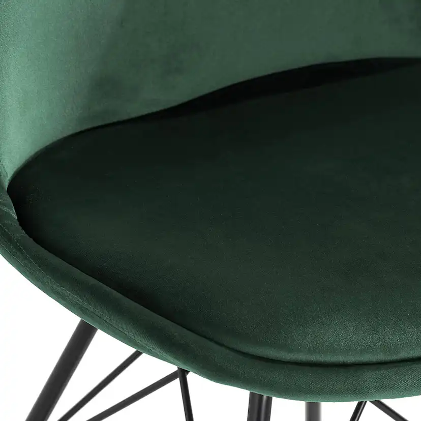 Matstol In Living Shell Sammet