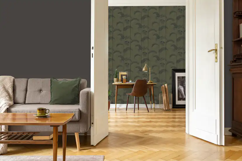 Tapet LOOKS by Wolfgang Joop Looks Palm Grön 121009