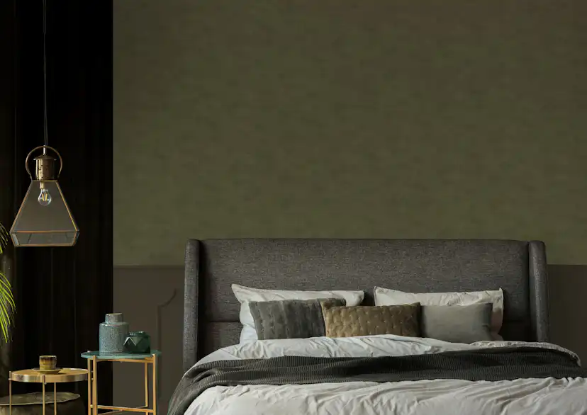 Tapet LOOKS by Wolfgang Joop Looks Enfärgad Grön 121010