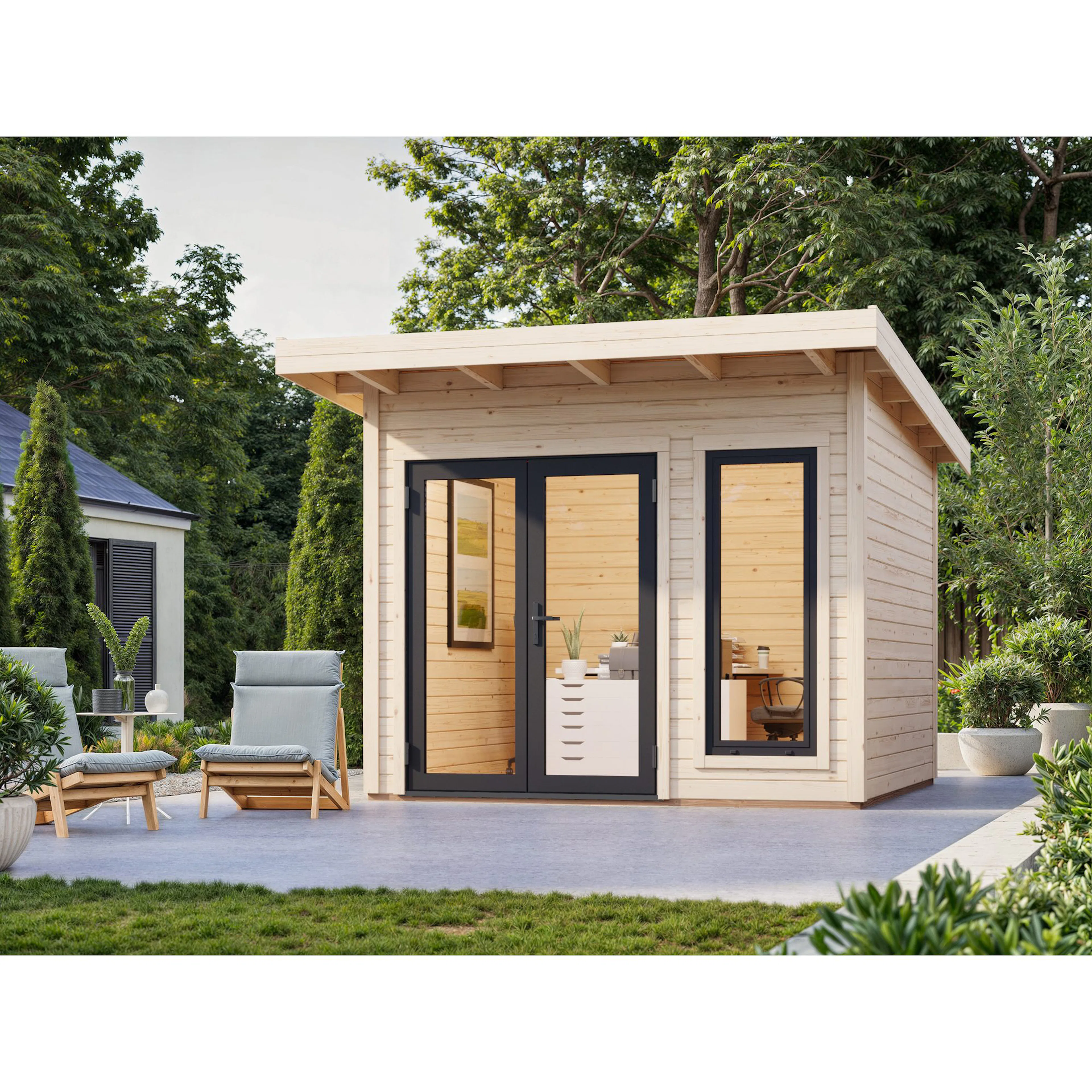 Stuga Palmako Aurelia 8,9 m² (inv. 8,4 m²)