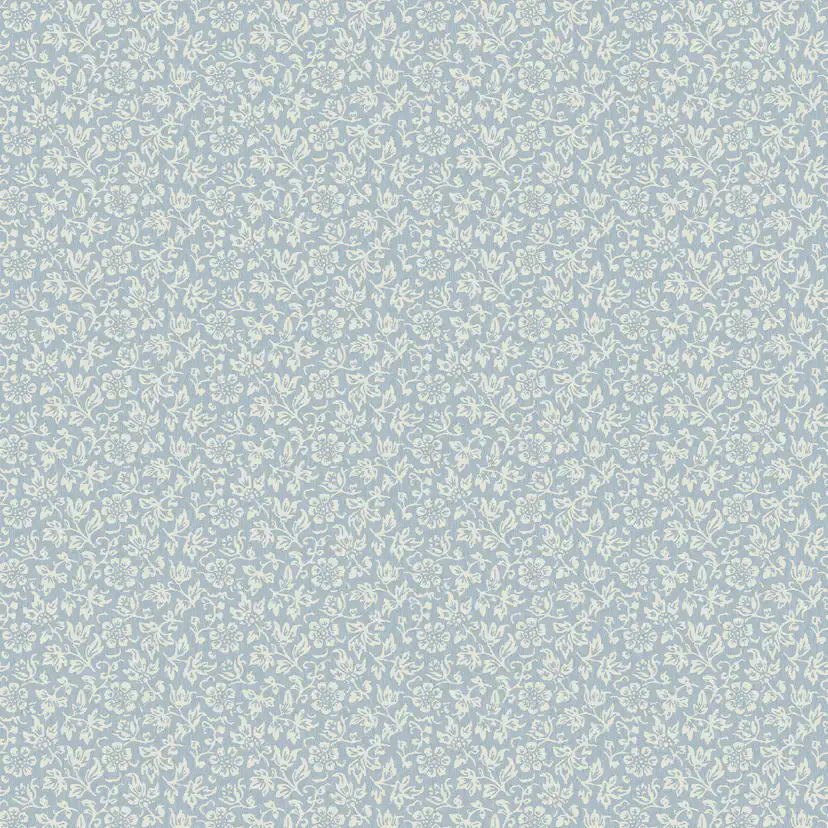 Tapet Laura Ashley Sweet Alyssum Pale Seaspray Blå 121078
