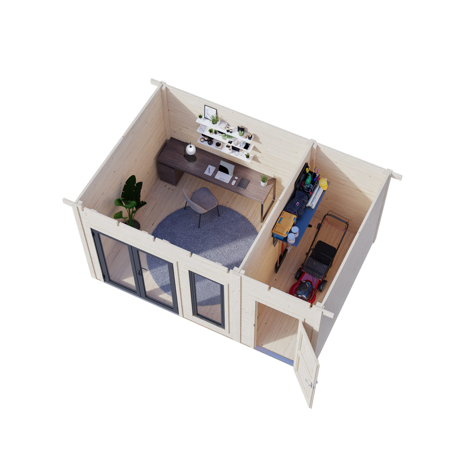 Stuga Palmako Aurelia 13,1 m² (inv. 12,4 m²)