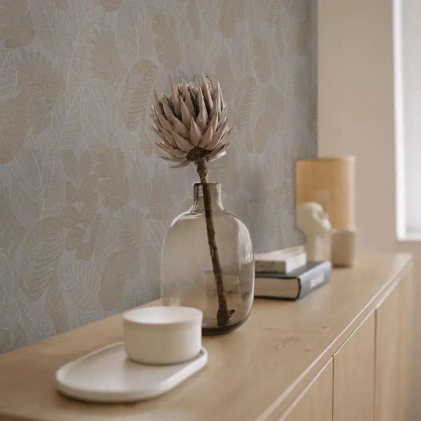 Tapet Sublime Leaf Veins Naturel 121128