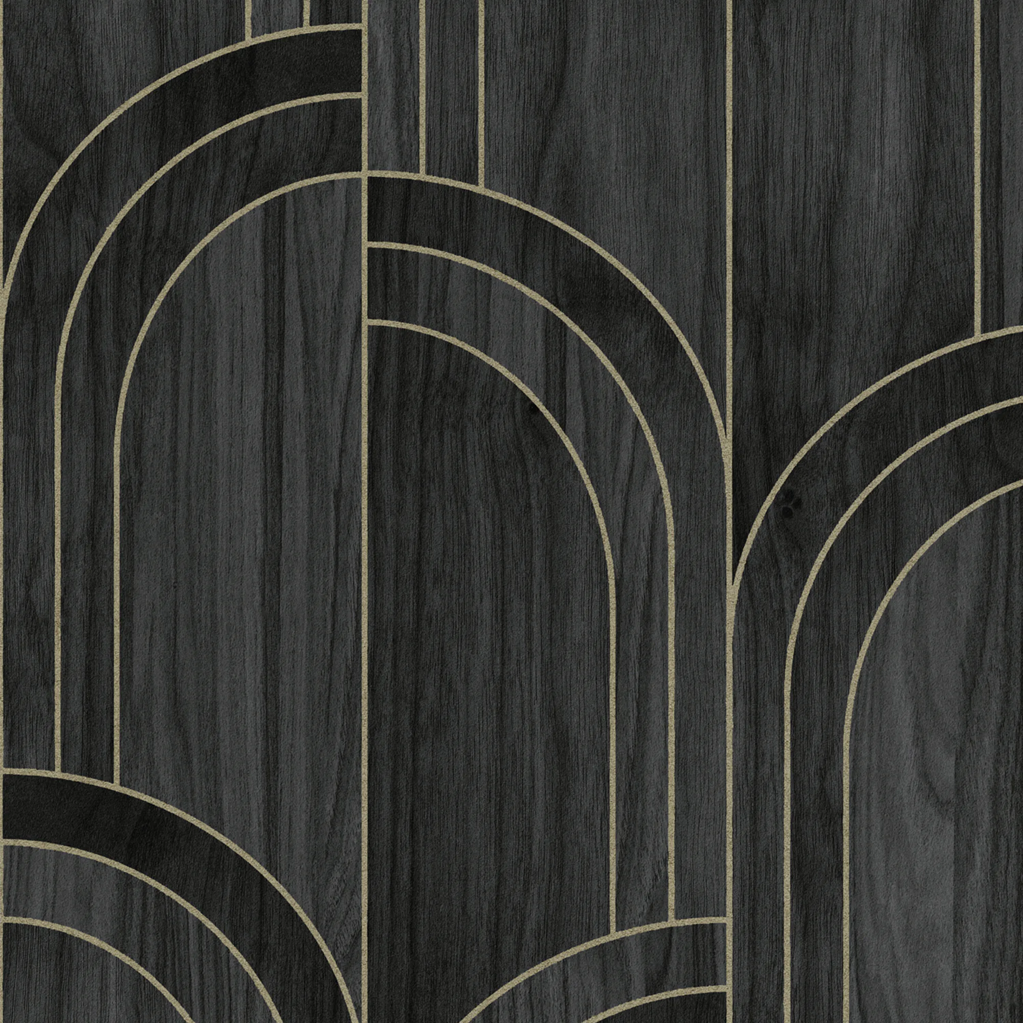 Tapet Sublime Modella Trä Svart 121153