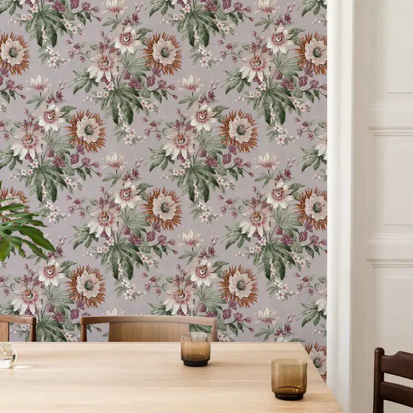 Tapet Sublime Elegant Flower 121158 EasyUp, Mönstrad Lila