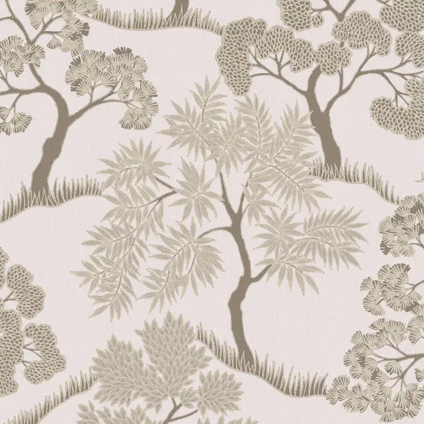 Tapet Sublime Trees Natural Guld 121160