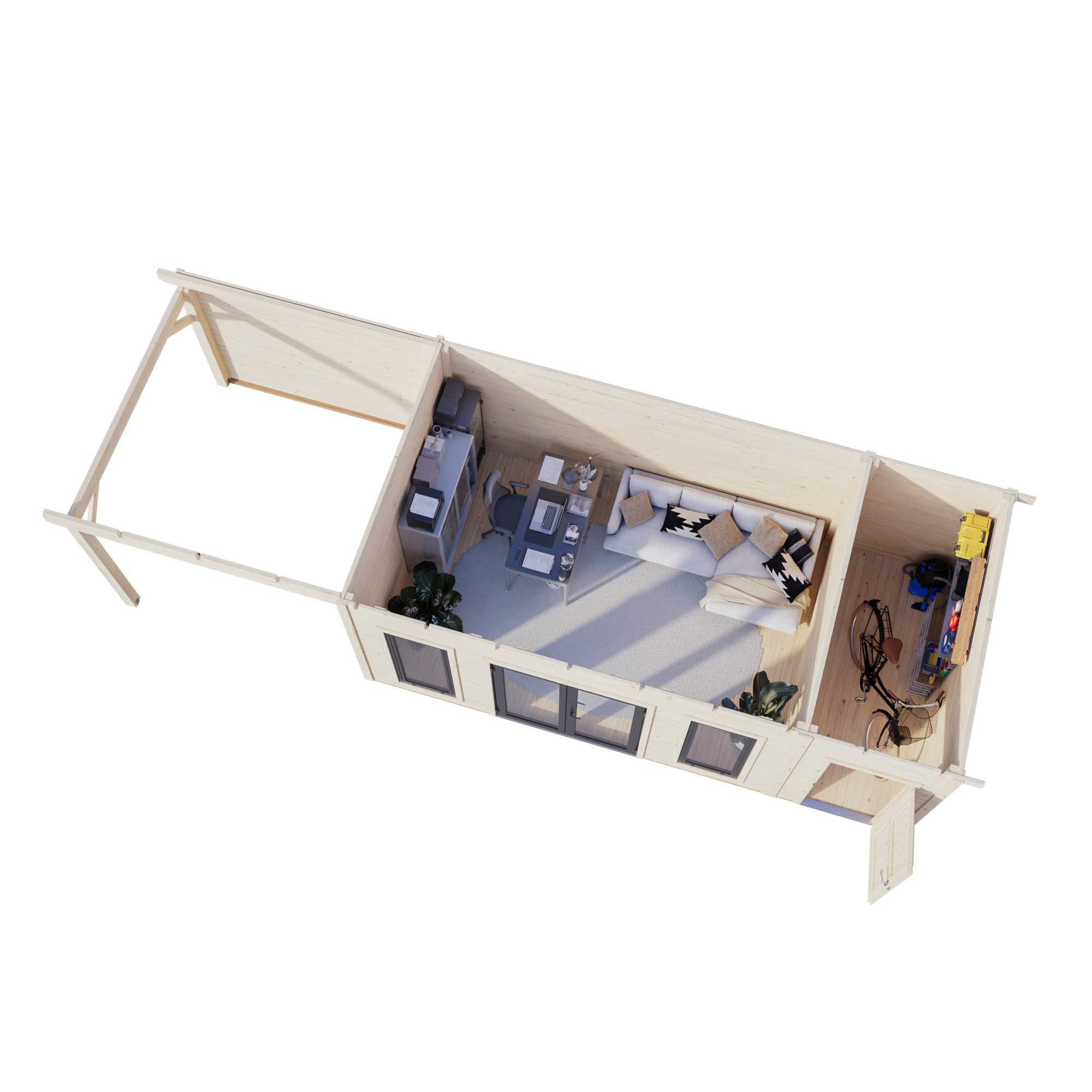 Stuga Palmako Aurelia 25,6 m² (inv. 24,6 m²)