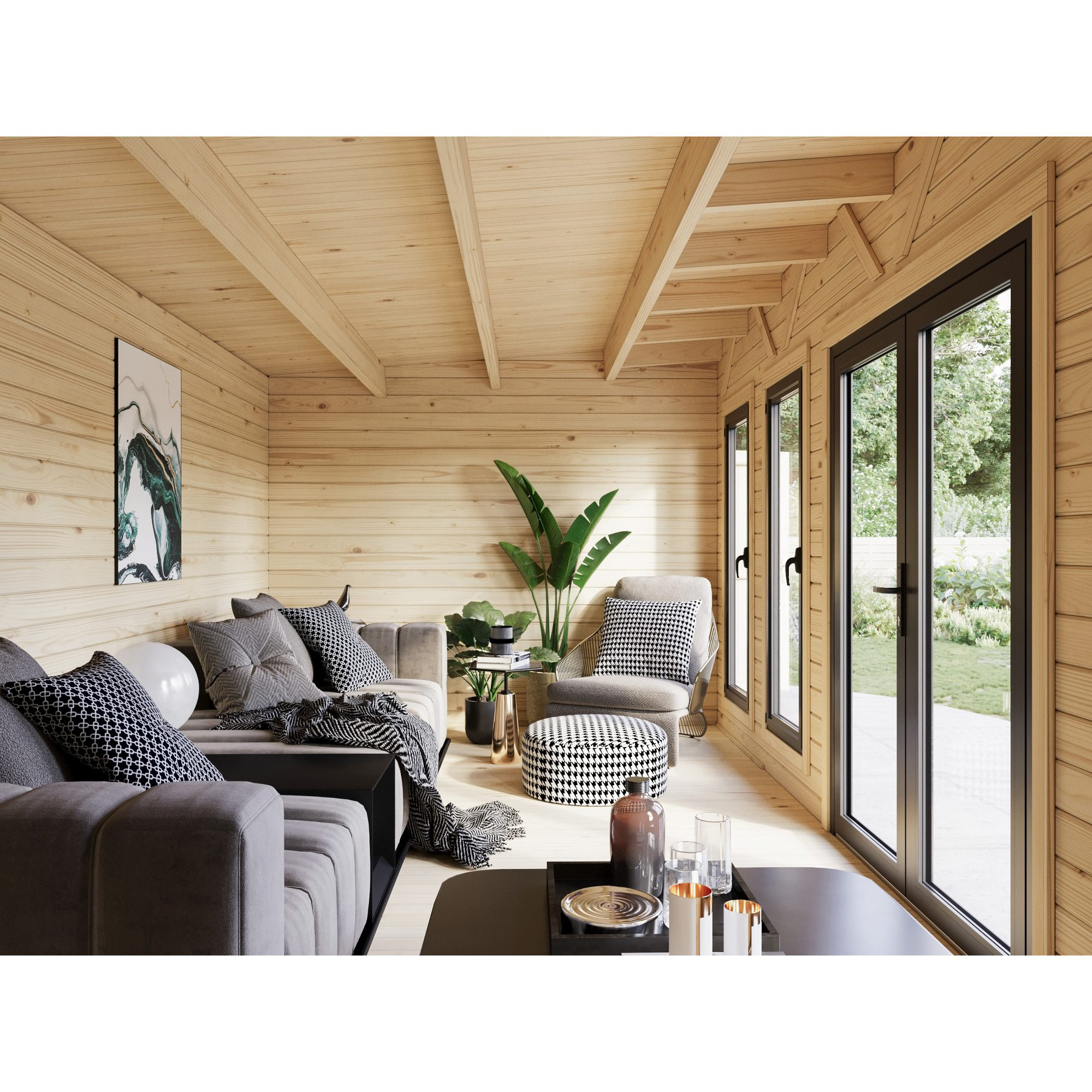 Stuga Palmako Aurelia 28,4 m² (inv. 27,1 m²)