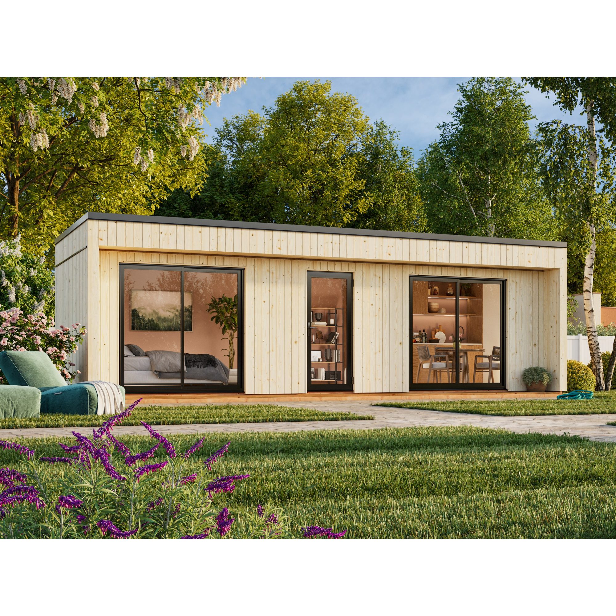 Trädgårdshus Palmako Johanna 30,6 m² (inv. 22,4 m² )