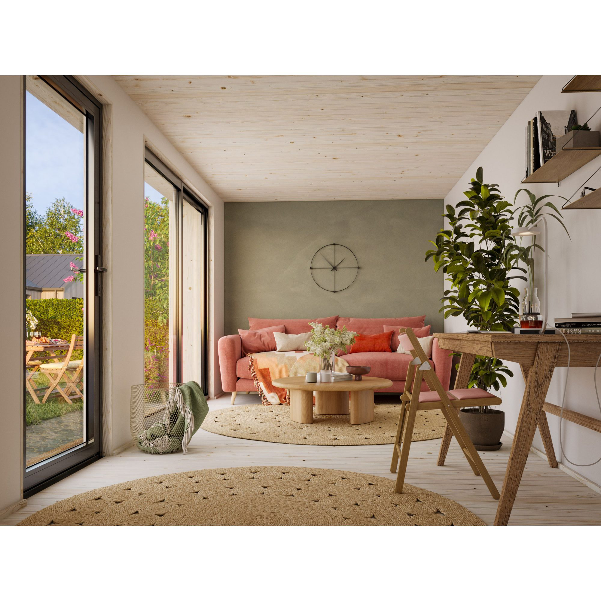 Trädgårdshus Palmako Johanna 25,2 m² (inv. 19,4 m² )