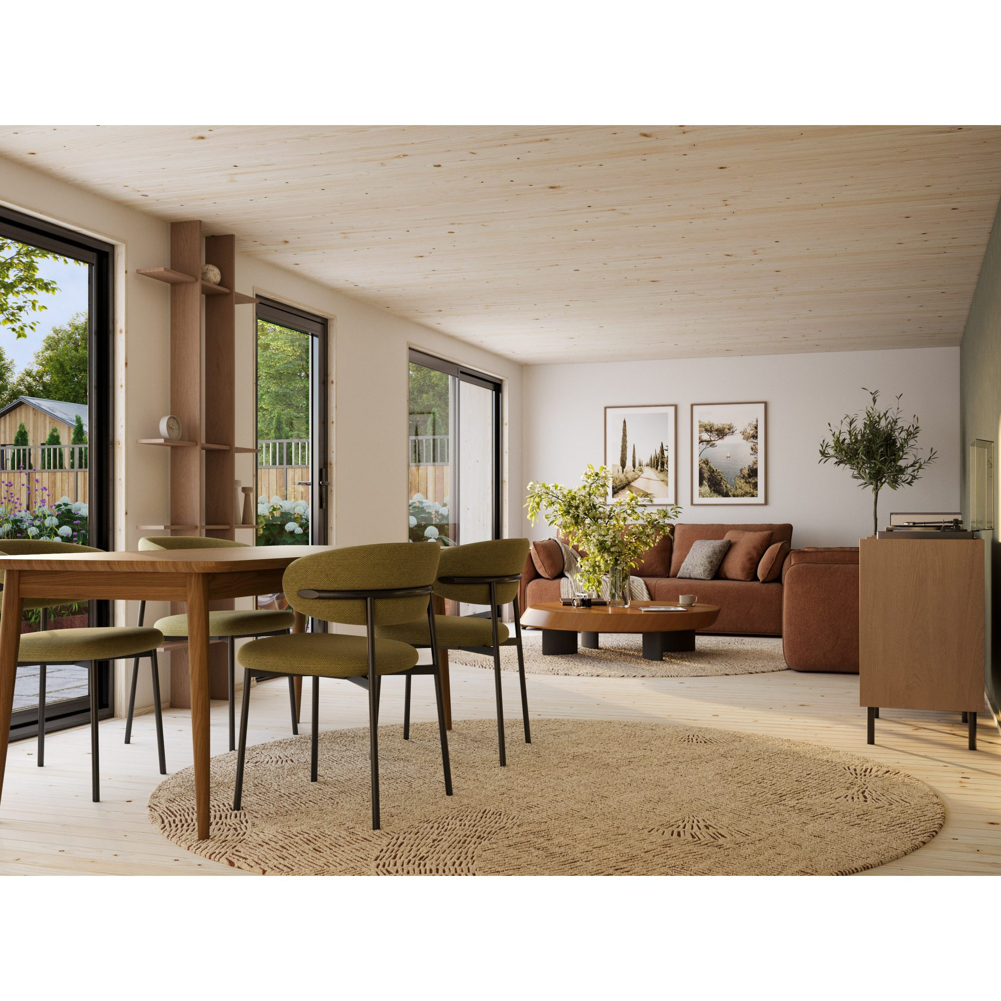 Trädgårdshus Palmako Johanna 41 m² (inv. 31,8 m² )