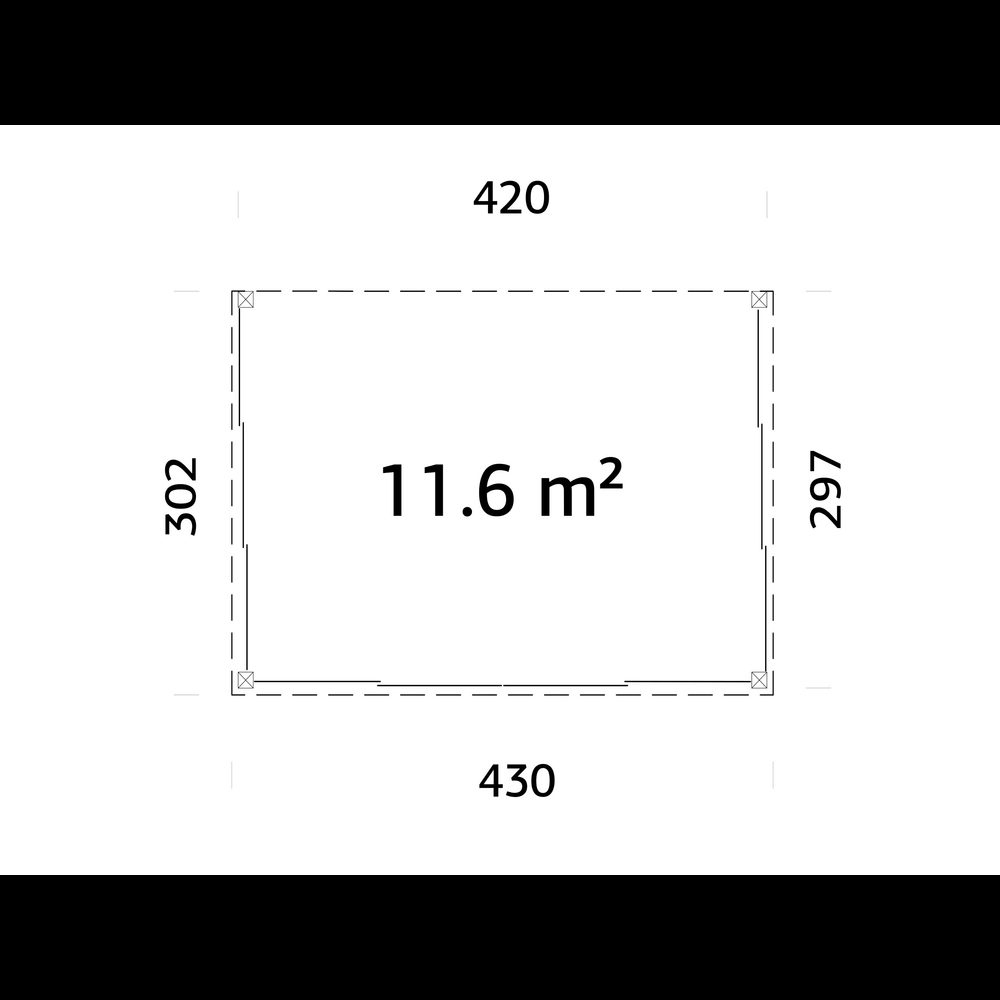 Uterum Palmako Lumi 12,5 m² (inv. 11,6 m²) Slide