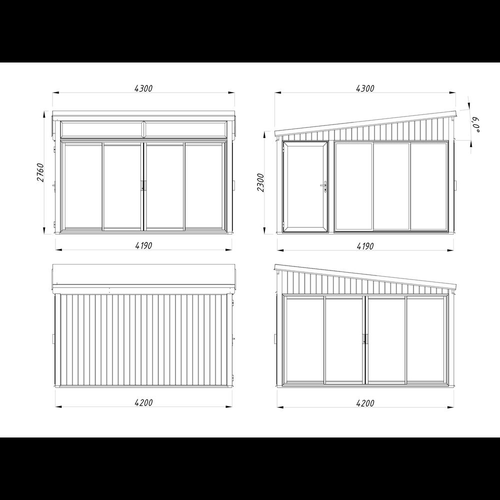 Uterum Palmako Lumi 17,6 m² (inv. 16,6 m²) Slide