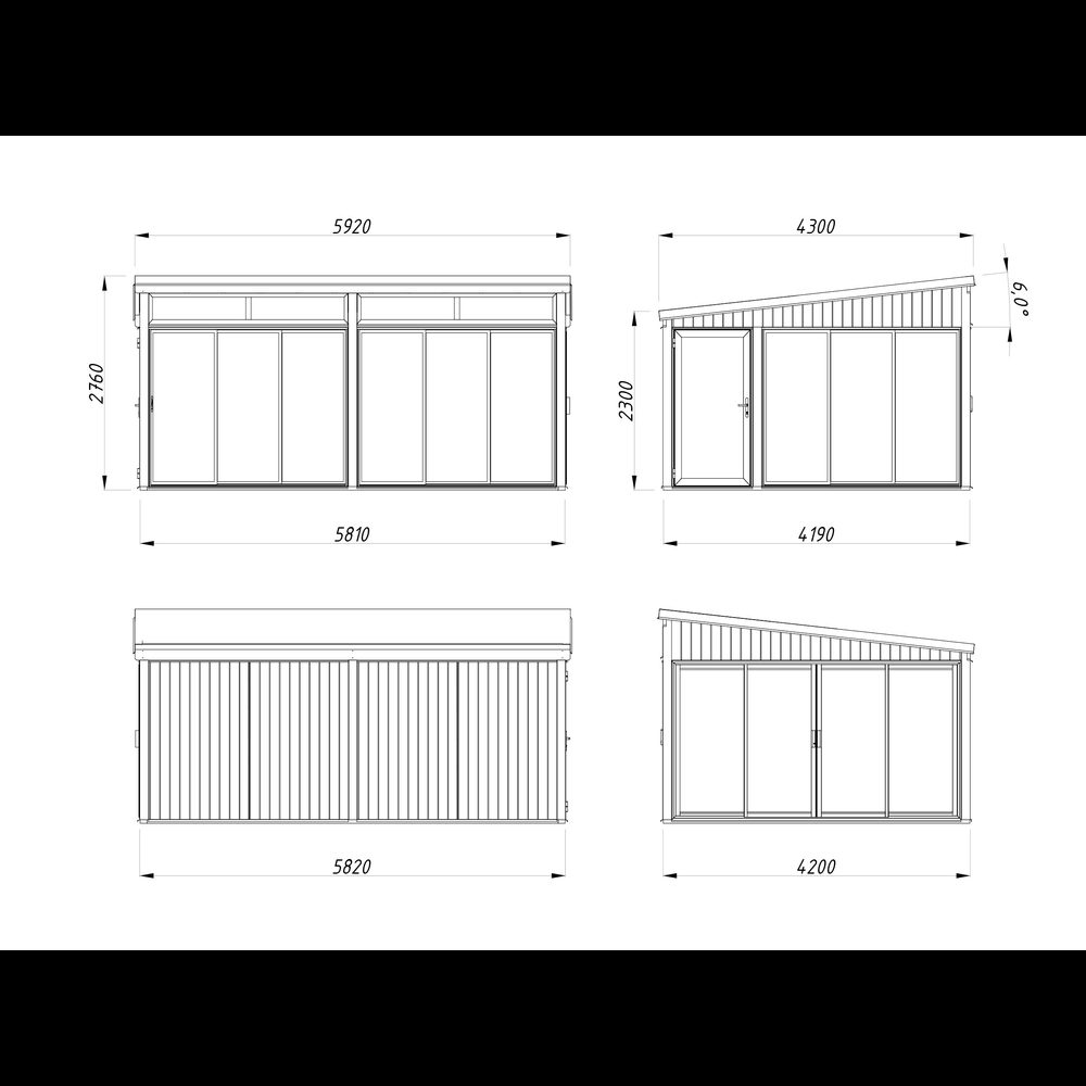 Uterum Palmako Lumi 24,5 m² (inv. 23,3 m²) Slide Plus