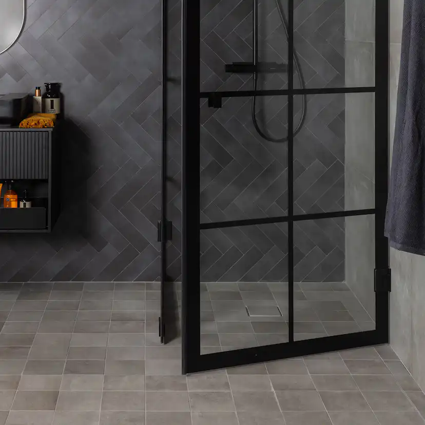 Klinker Arredo Detroit Carbon Svart 7x30 cm