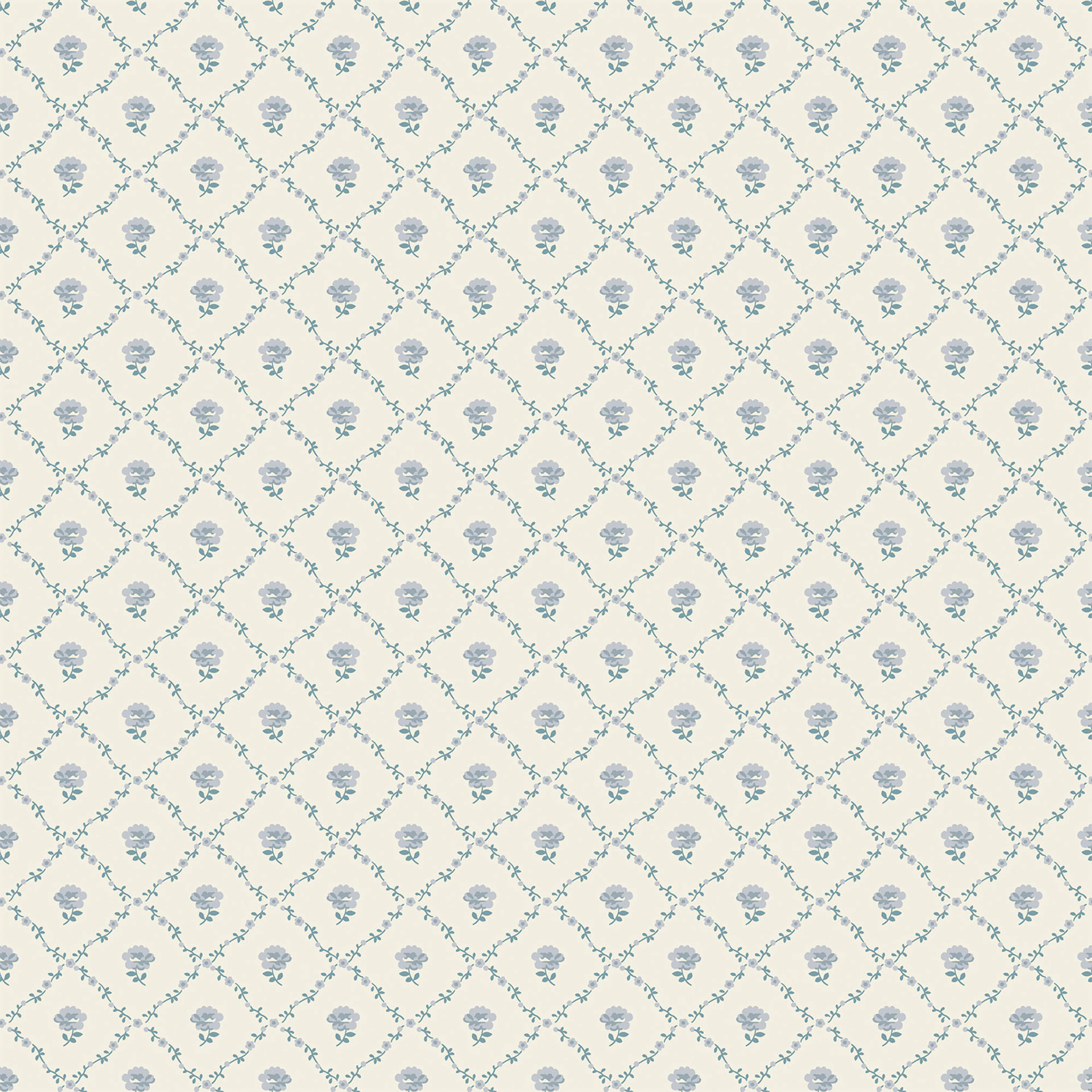 Tapet Laura Ashley Kate Pale Seaspray Blå 122745