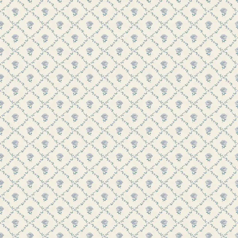 Tapet Laura Ashley Kate Pale Seaspray Blå 122745