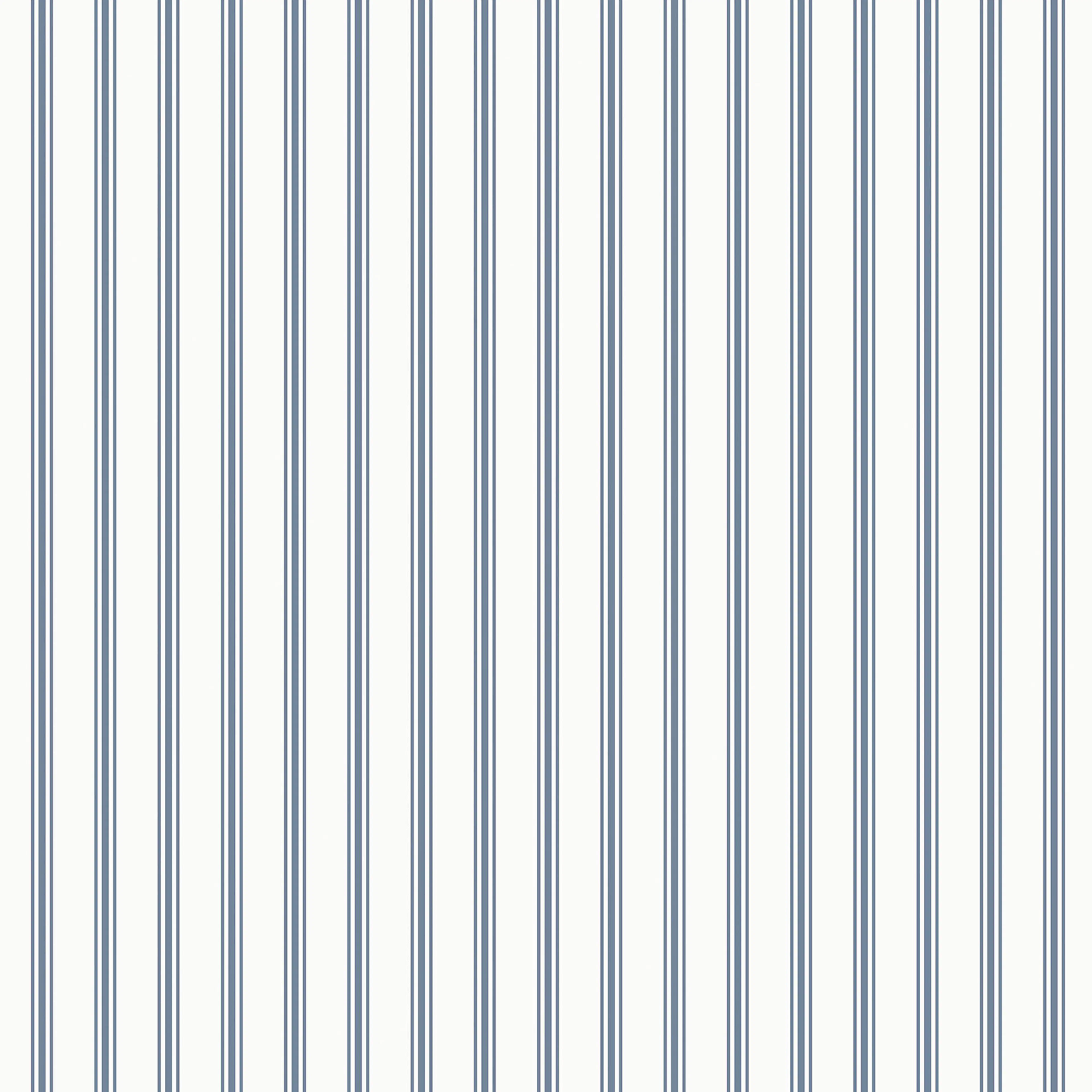 Tapet Laura Ashley Farnworth Stripe Smoke Blå 122752