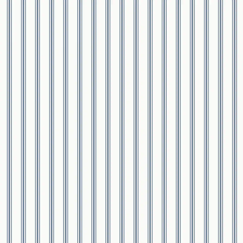 Tapet Laura Ashley Farnworth Stripe Smoke Blå 122752