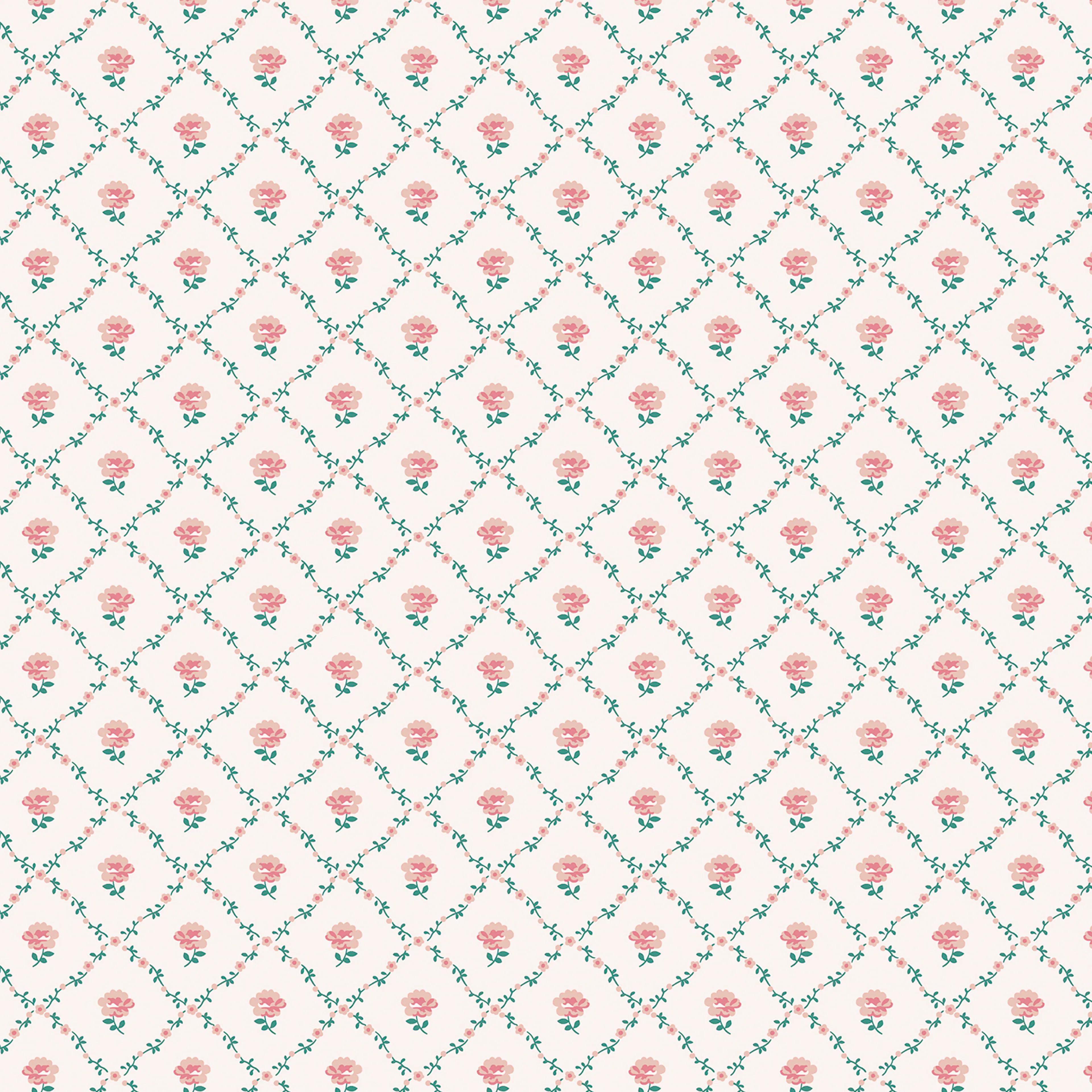 Tapet Laura Ashley Kate Coral Rosa 122766