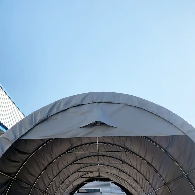 Garagetält Lyfco 26.2m² för Husbil, Husvagn & Båt