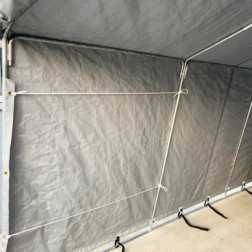 Garagetält Lyfco 13,7m² 200g/m² PE