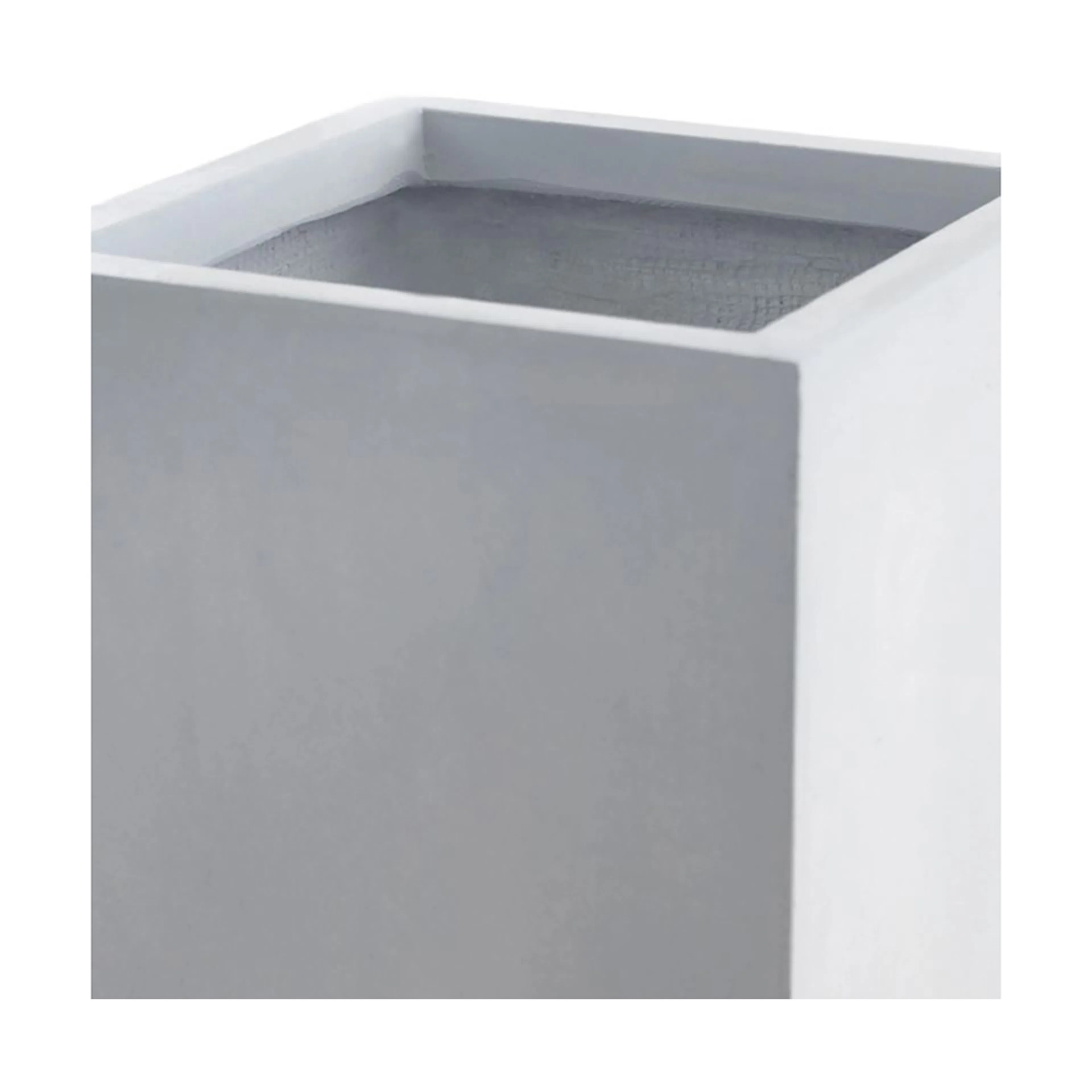 Kruka Lyfco Fyrkantig Hög Ljusgrå