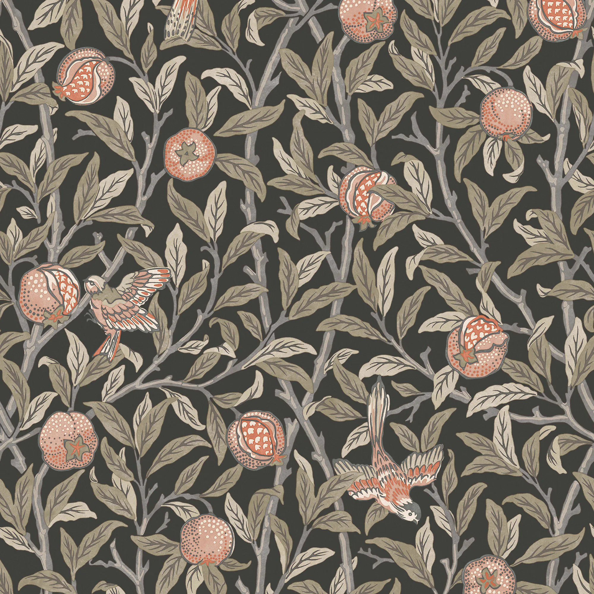 Tapet William Morris At Home Bird & Pomegranate 124258