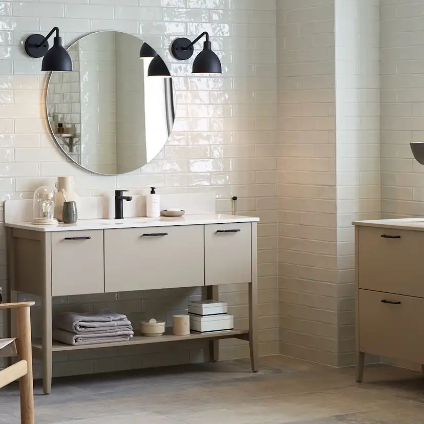 Spegel Vedum Grann Rund