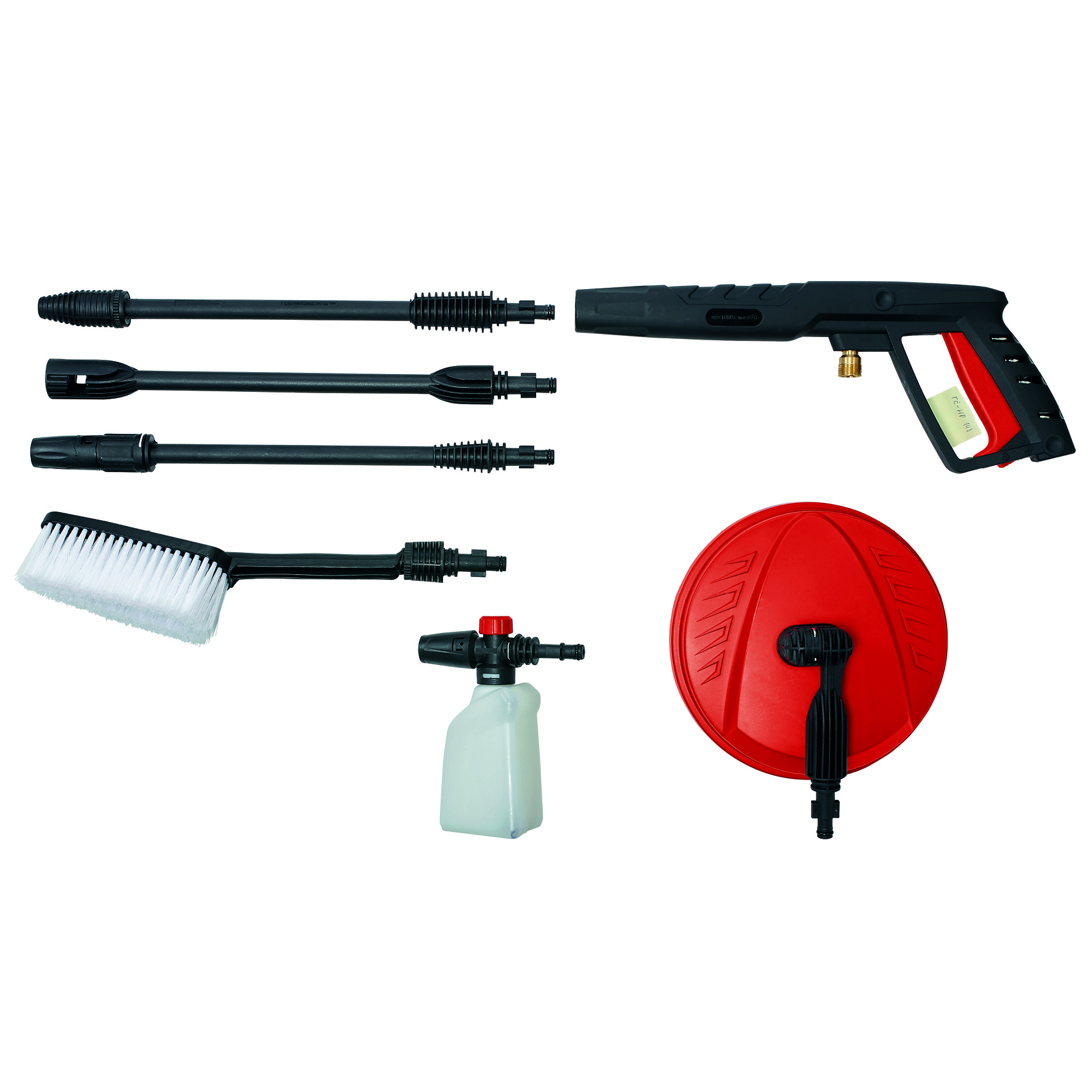 Högtryckstvätt Einhell TE-HP 140 1900W med Munstycken