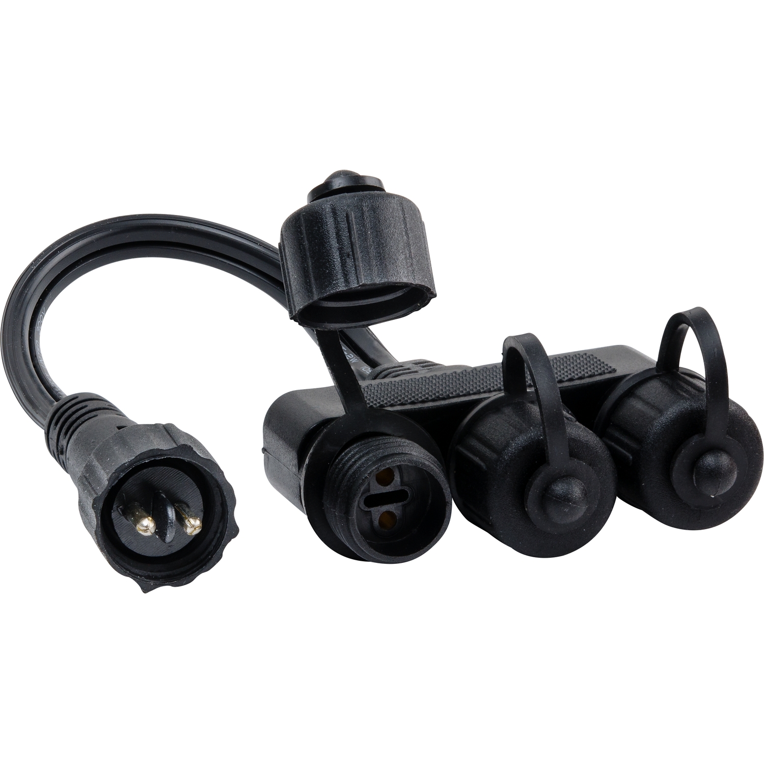 Kabelförgrening Gardenlights med 3 st Uttag Trädgårdsbelysning