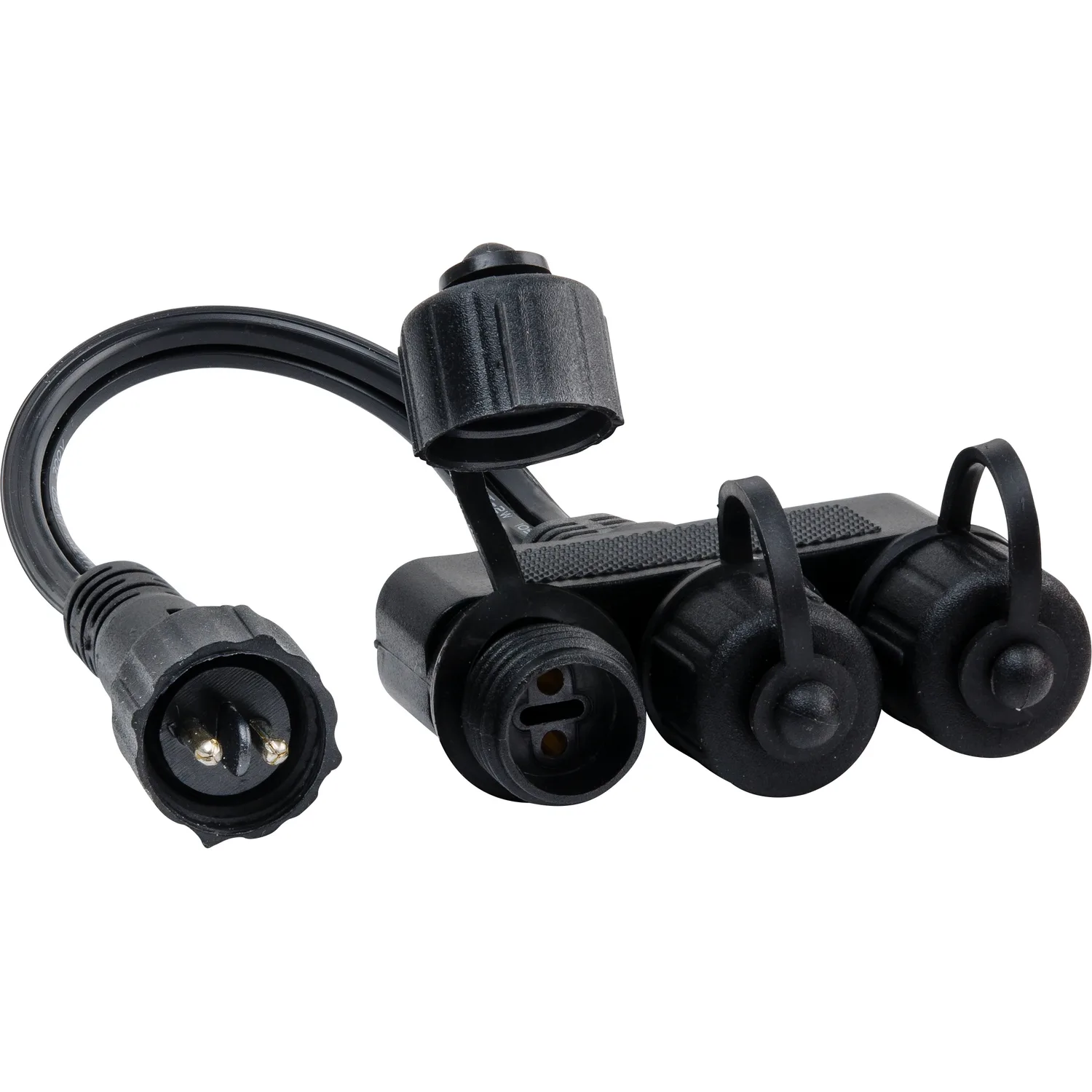 Kabelförgrening Gardenlights med 3 st Uttag Trädgårdsbelysning