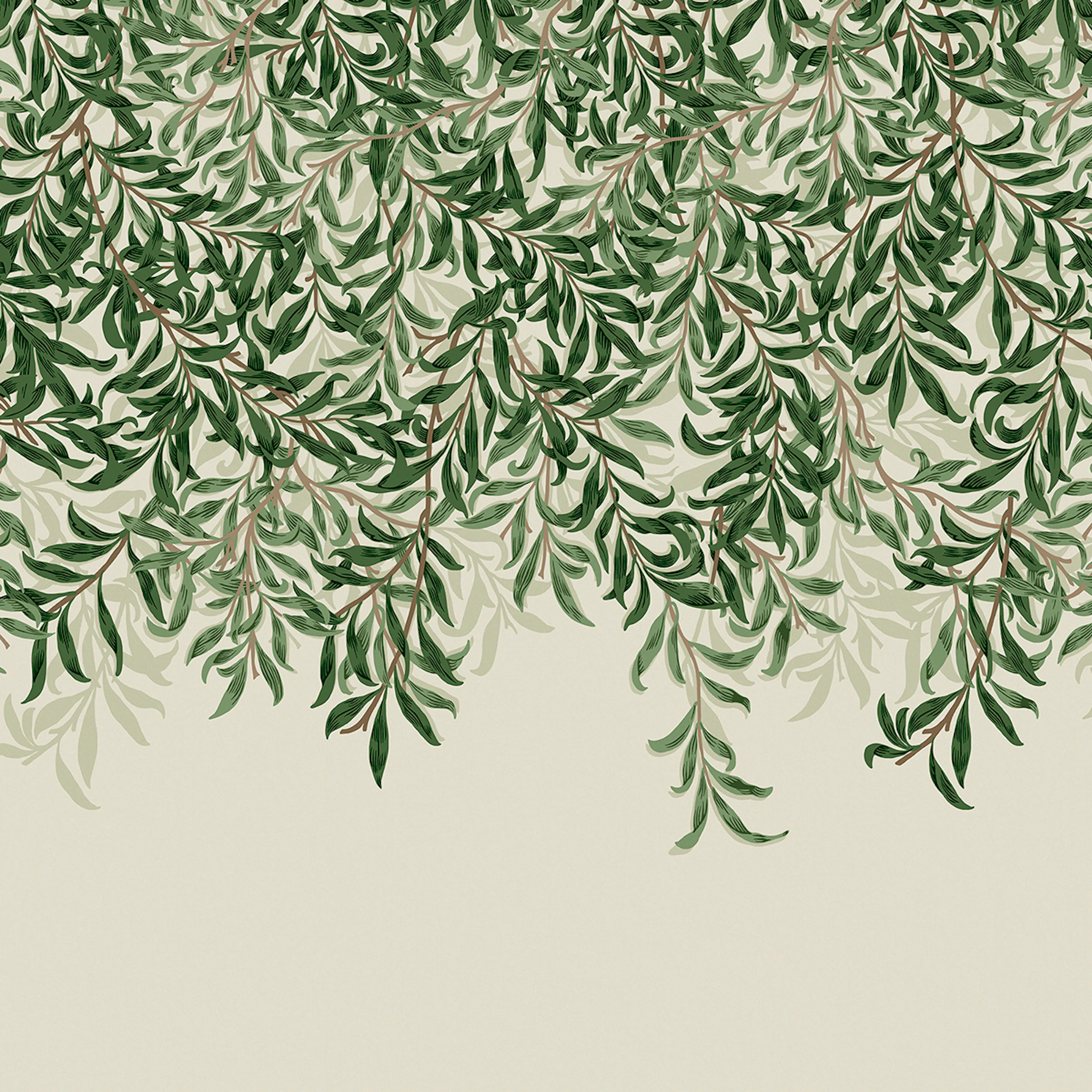 Fototapet William Morris At Home Willow Bough Greens