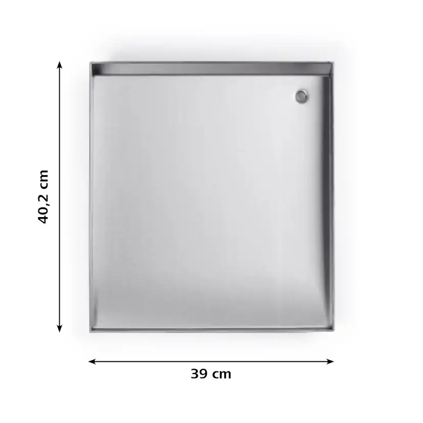 Stekbord Landmann i Rostfritt Stål