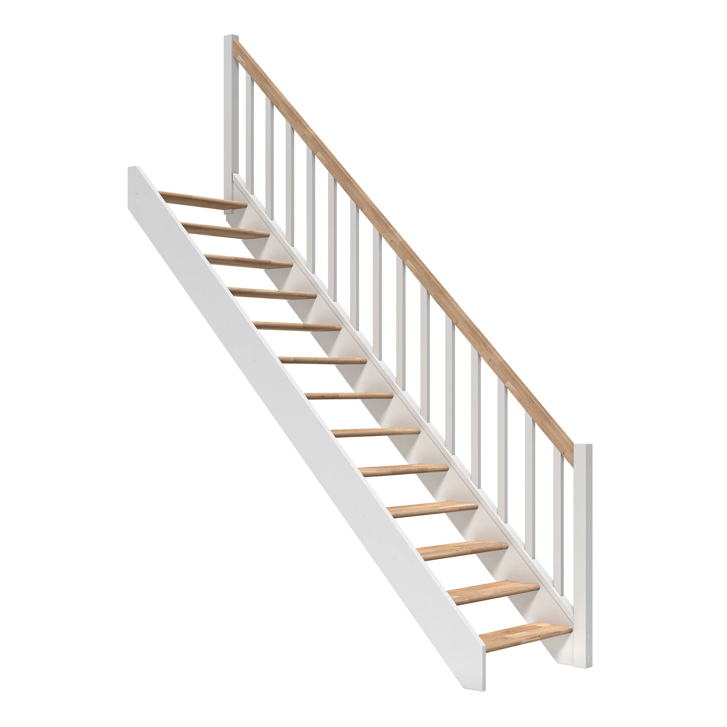 Spartrappa Dolle Paris med Fyrkantigt Räcke utan Sättsteg