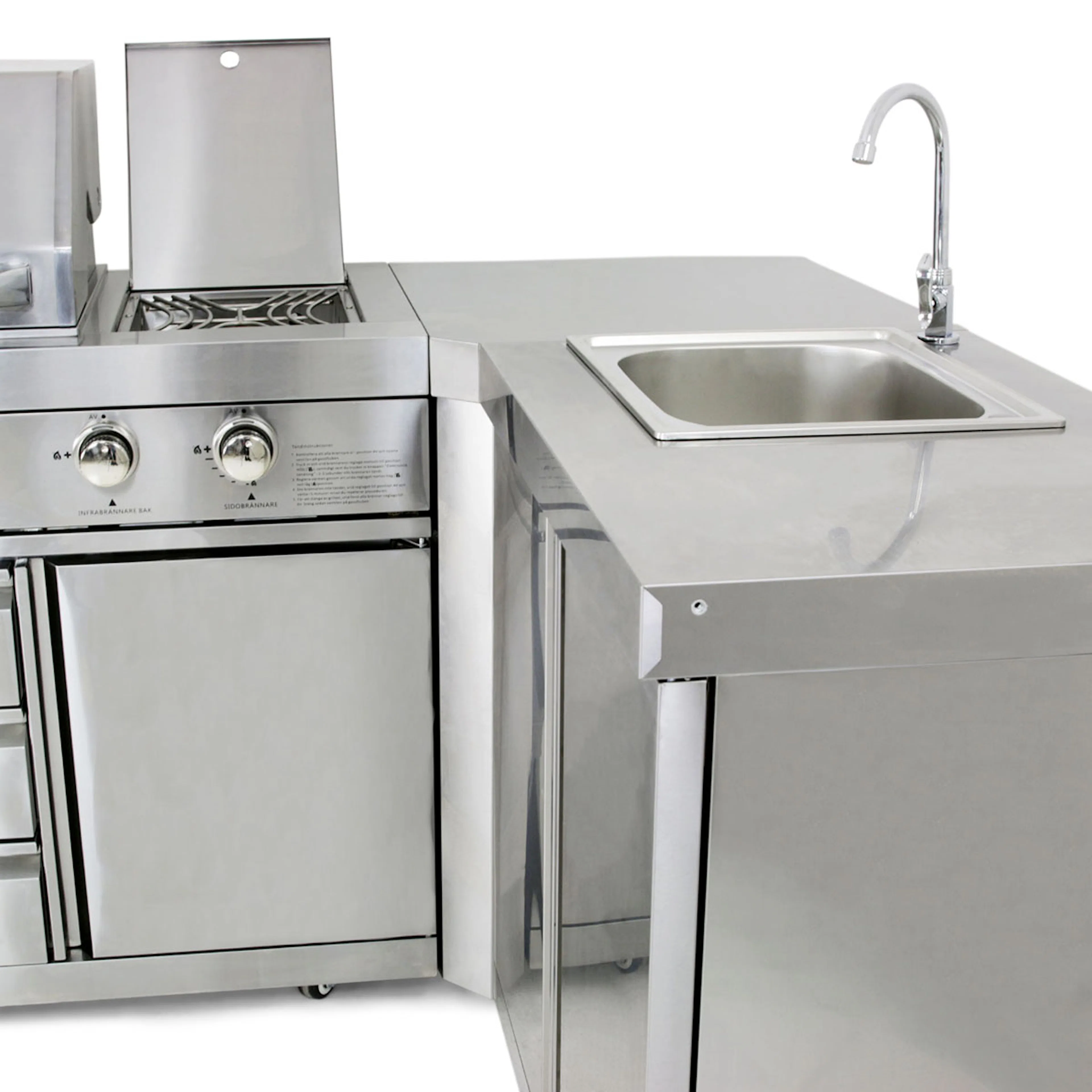 Hörnmodul Metalcraft Till Utekök