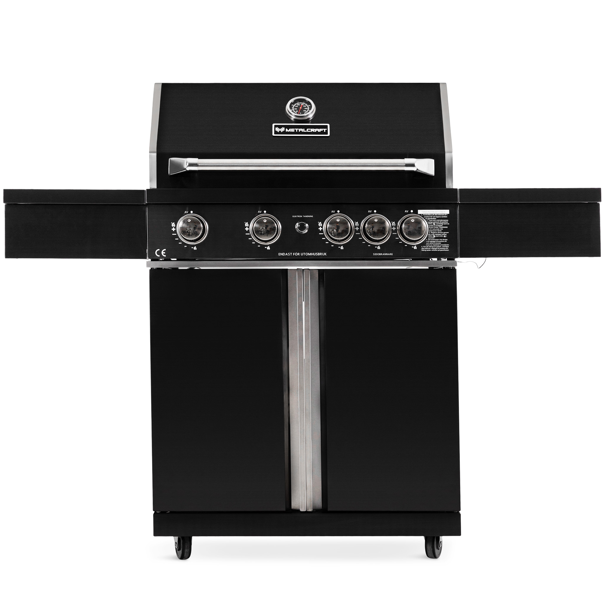 Gasolgrill Metalcraft Nashville Blackline