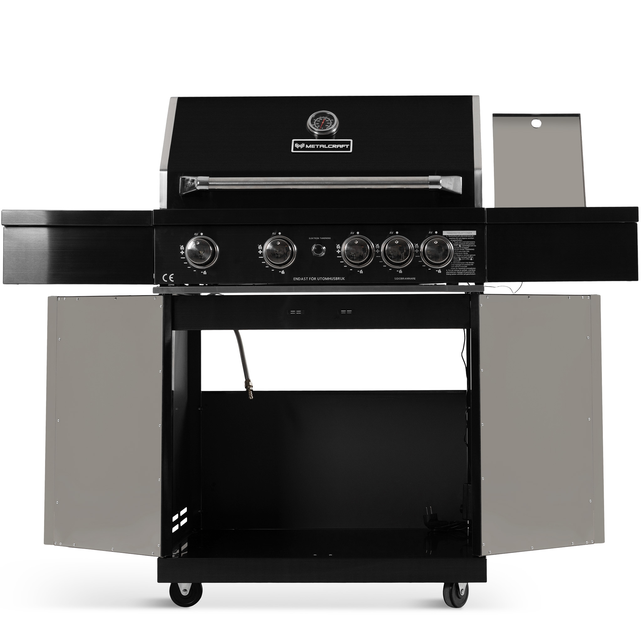 Gasolgrill Metalcraft Malibu Blackline