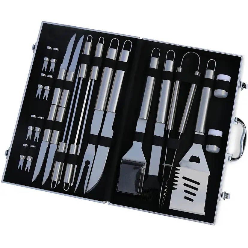 Grillverktyg Metalcraft 24 Delar