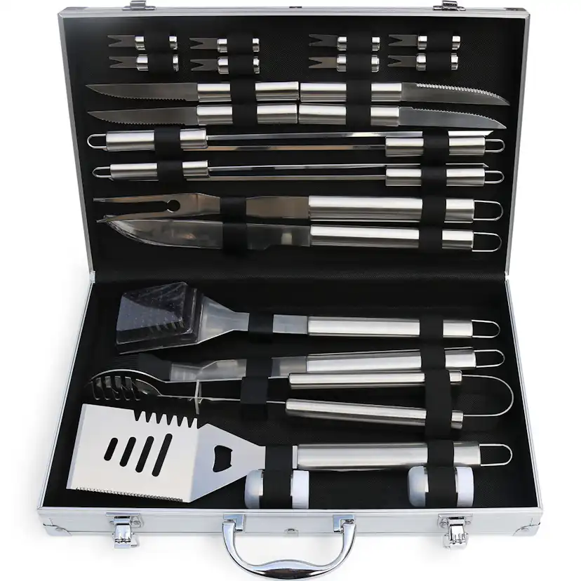 Grillverktyg Metalcraft 24 Delar
