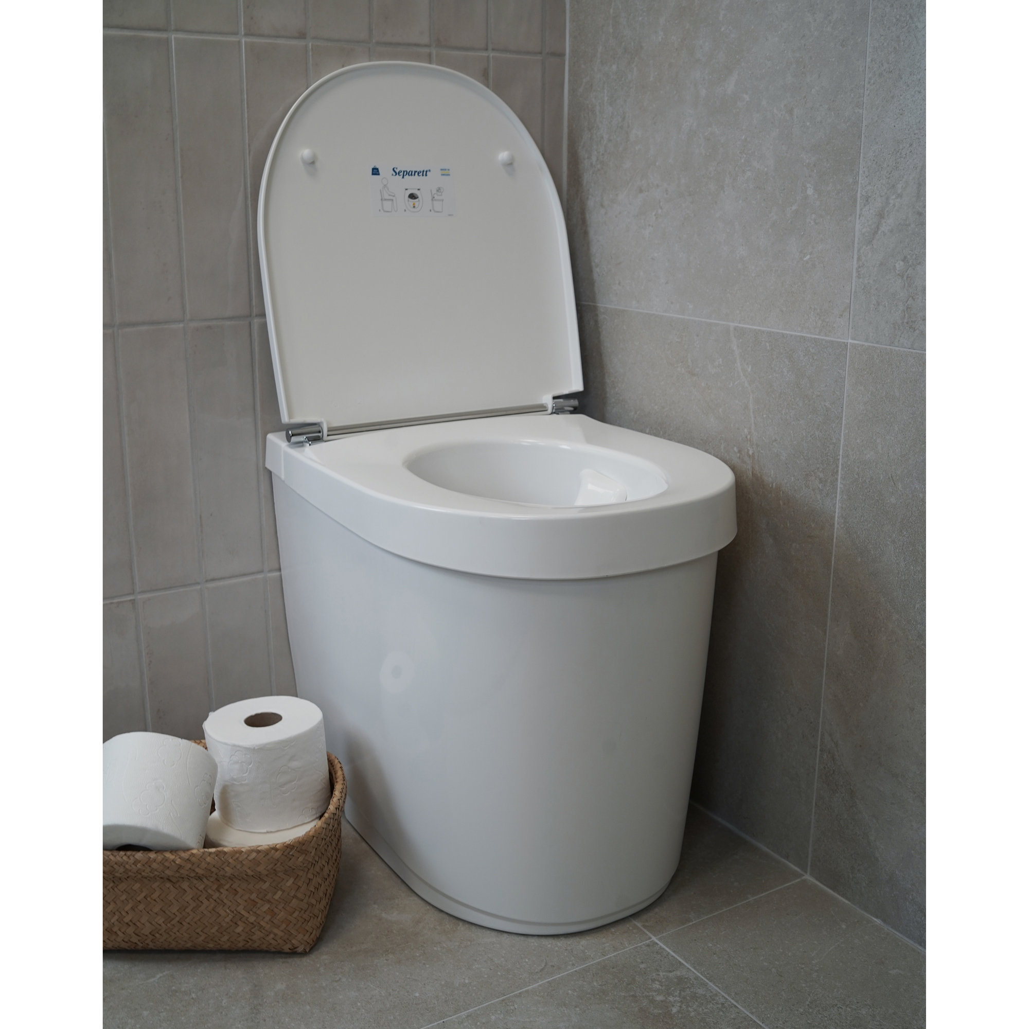 Fritidstoalett Separett Tiny® urinseparerande toalett med urintank