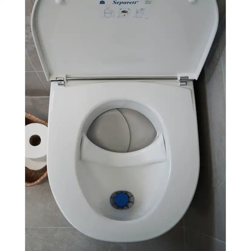 Fritidstoalett Separett Tiny® urinseparerande toalett med urinledning