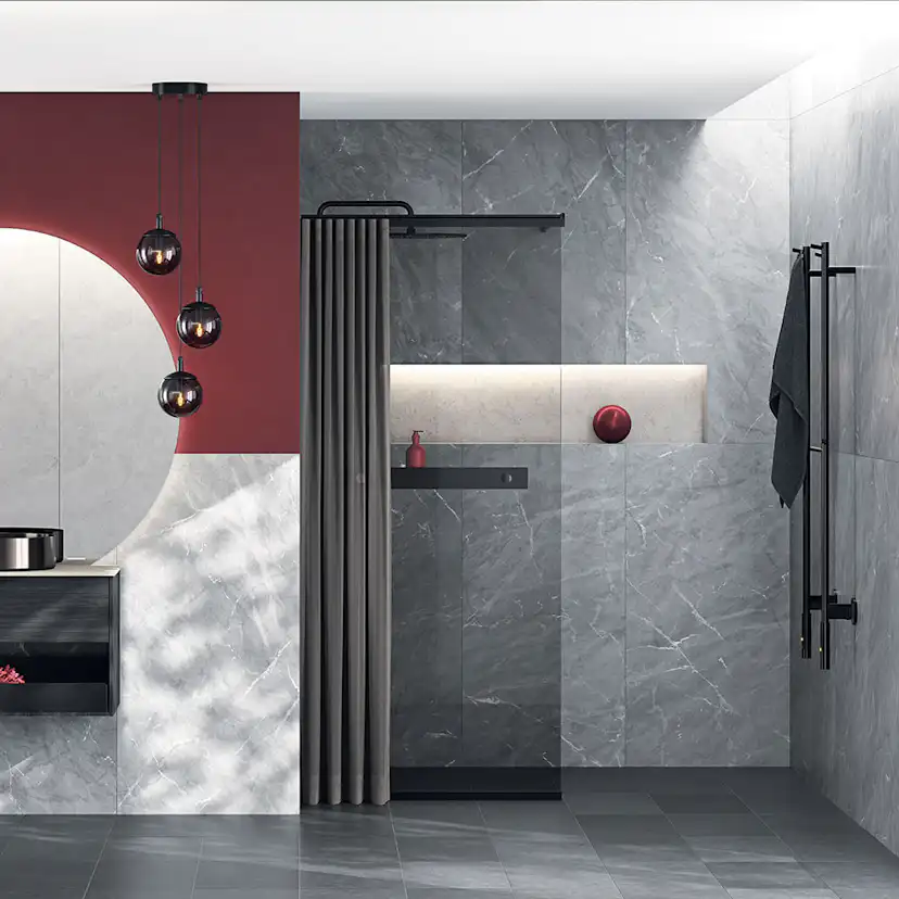 Duschvägg Svedbergs Langfoss Fast