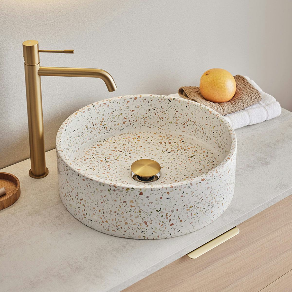 Tvättställ Hafa Circle Terrazzo