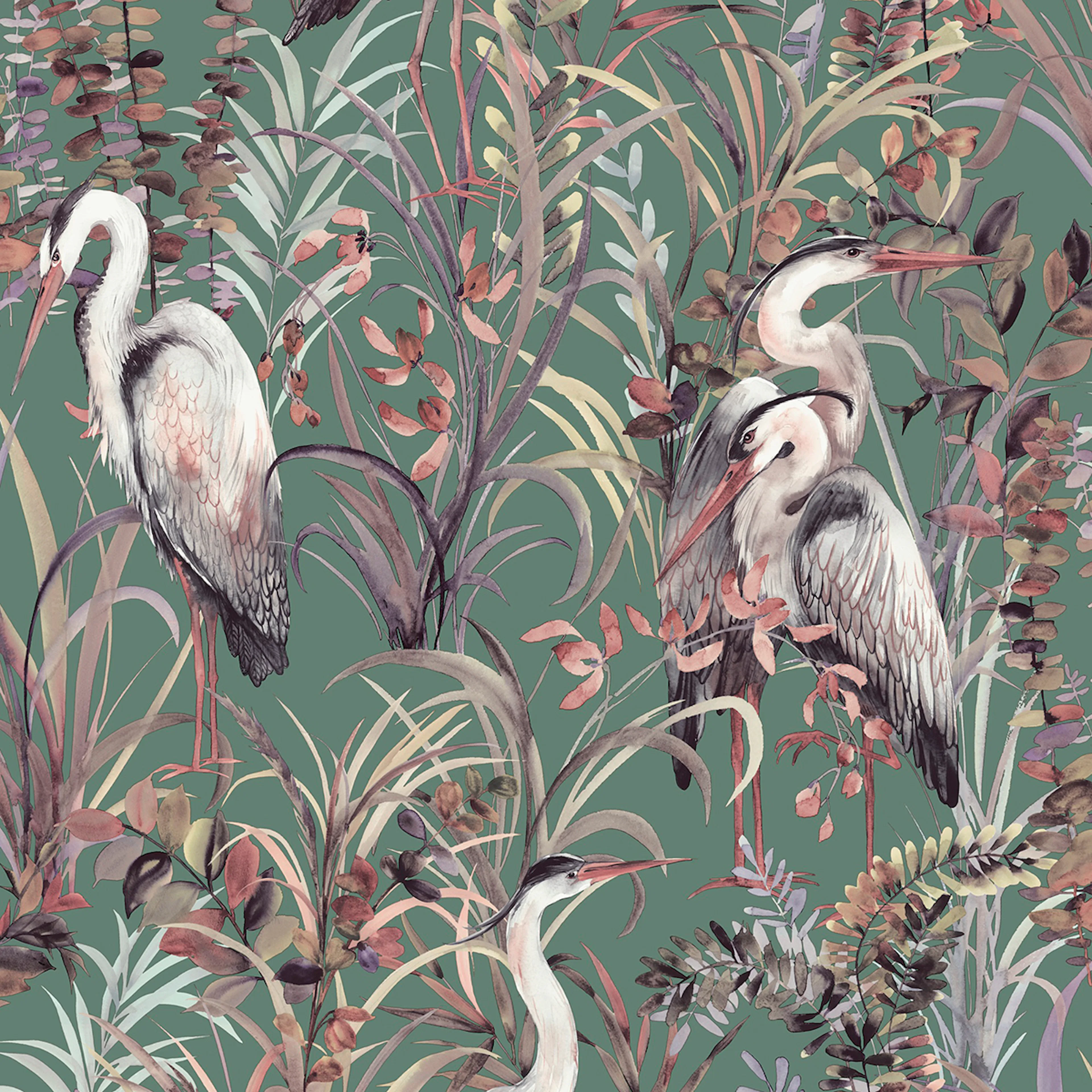 Tapet Sublime Tropical Heron