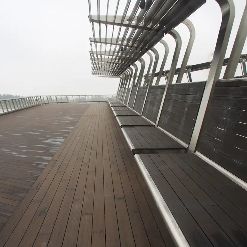 Bambutrall Dasso XTR Golvtrall med Rillad Yta