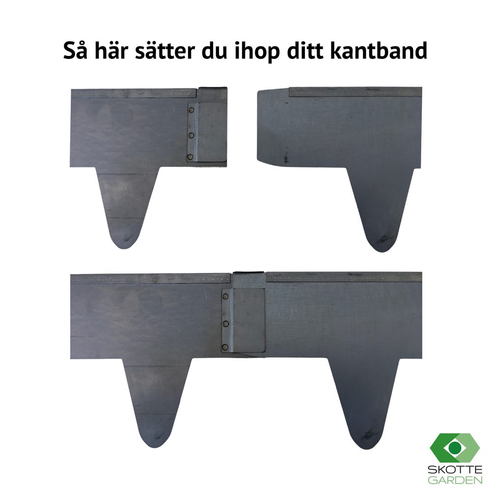 Rabattkant Skotte Garden 100 cm 4-pack