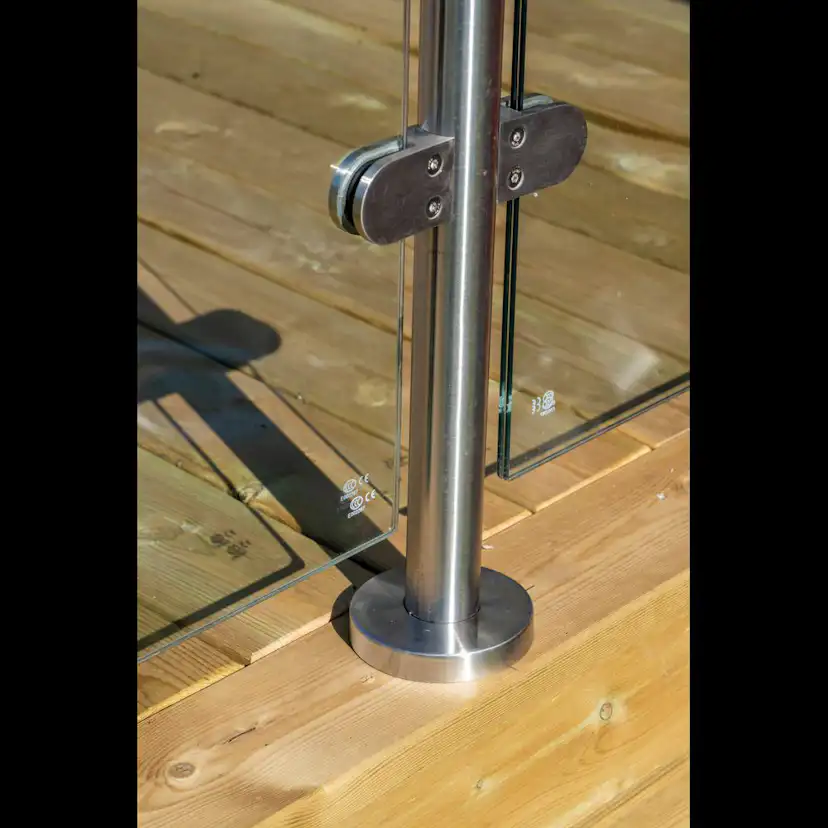 Glasskiva Skotte Garden Utsikt