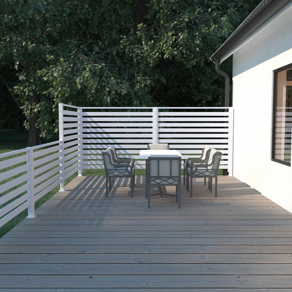 Aluminiumstolpe Skotte Garden Rand