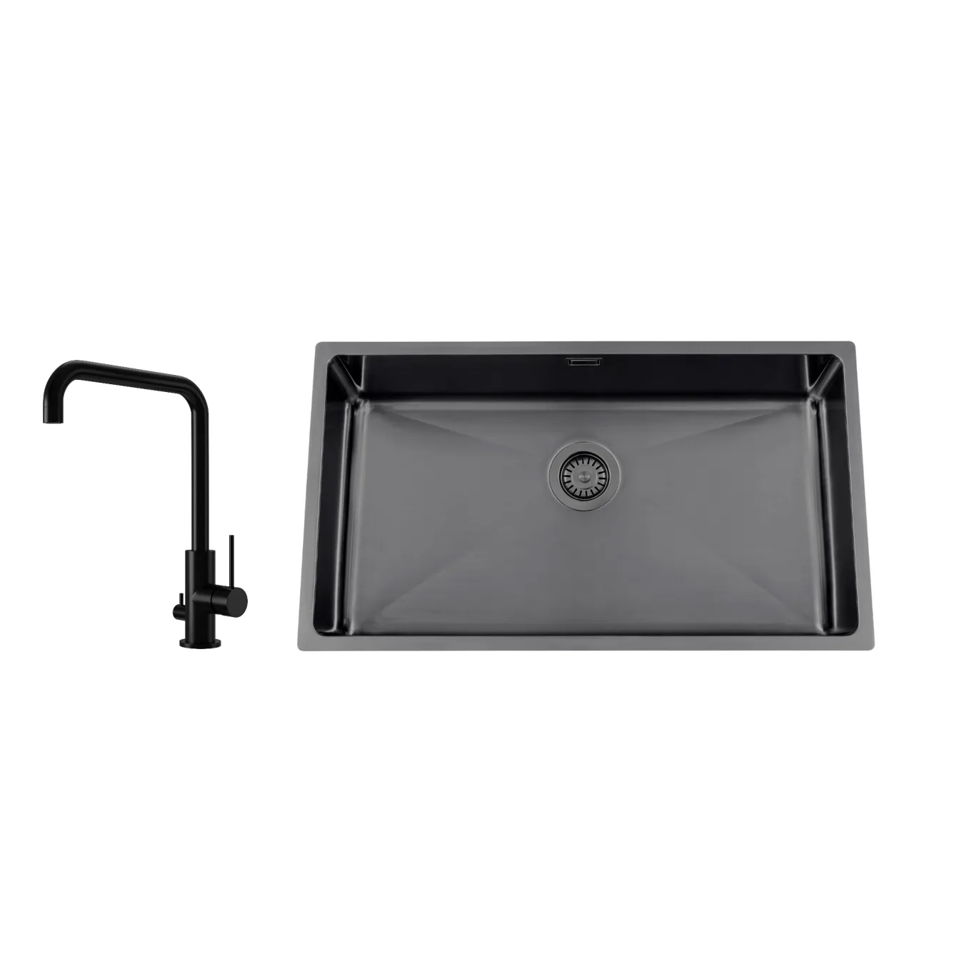 Disklåda Nordic Tech Titan 730 X med Köksblandare Steel Mood D